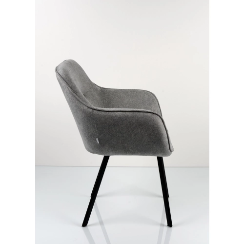 Krzesło DELUXE KR-166 Tkanina STRONG 14 Noga Metalowa